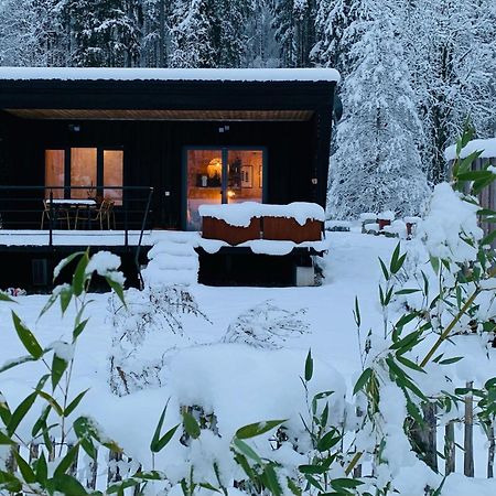 Hjem - Tiny Homes Direkt Am Wald Zwischen Allgaeu & Bodensee Bergatreute Exteriör bild
