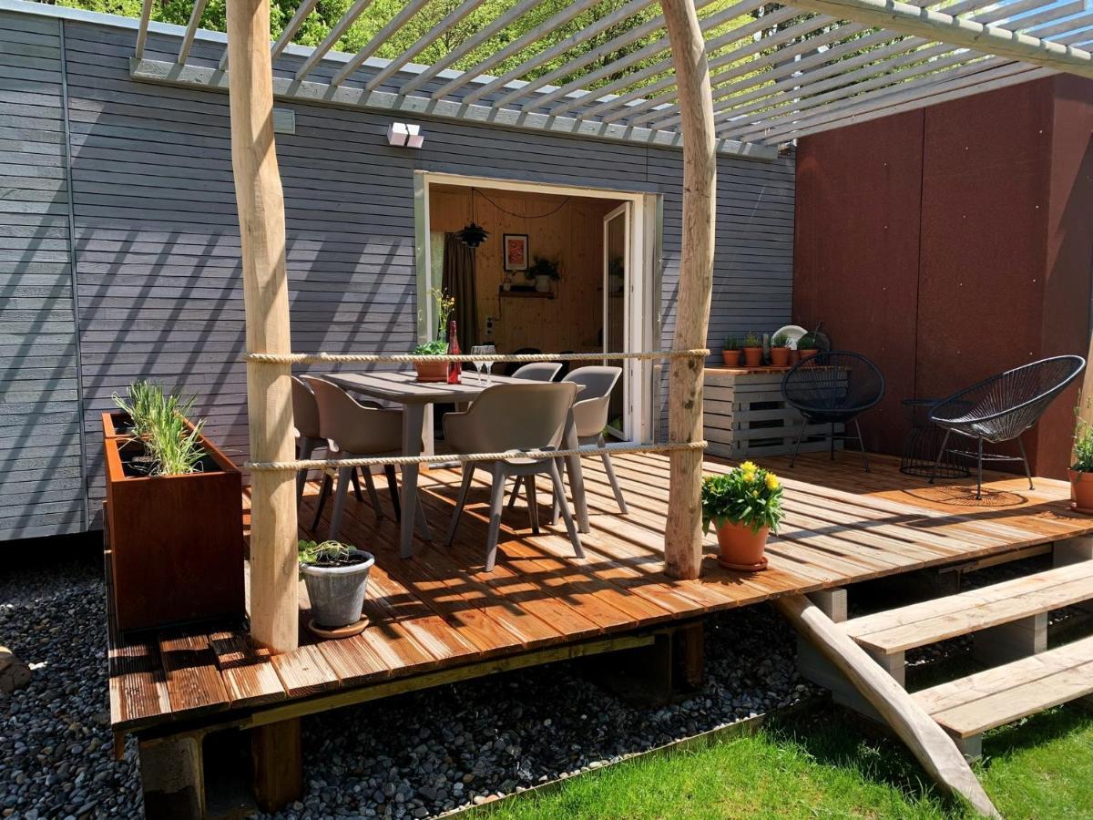 Hjem - Tiny Homes Direkt Am Wald Zwischen Allgaeu & Bodensee Bergatreute Exteriör bild