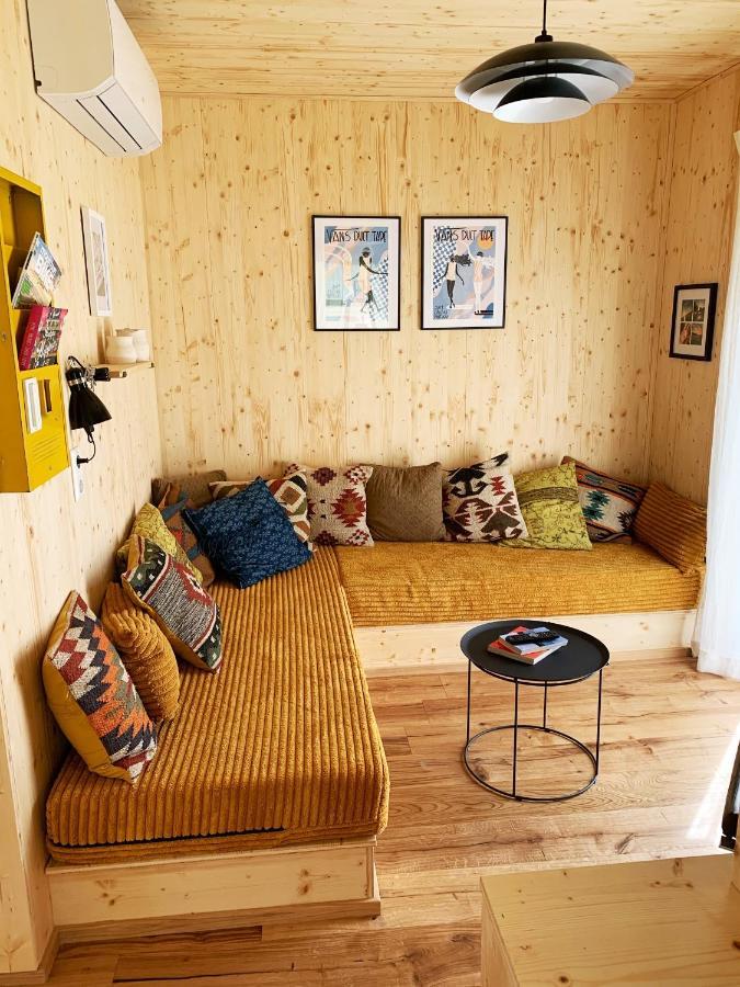 Hjem - Tiny Homes Direkt Am Wald Zwischen Allgaeu & Bodensee Bergatreute Exteriör bild