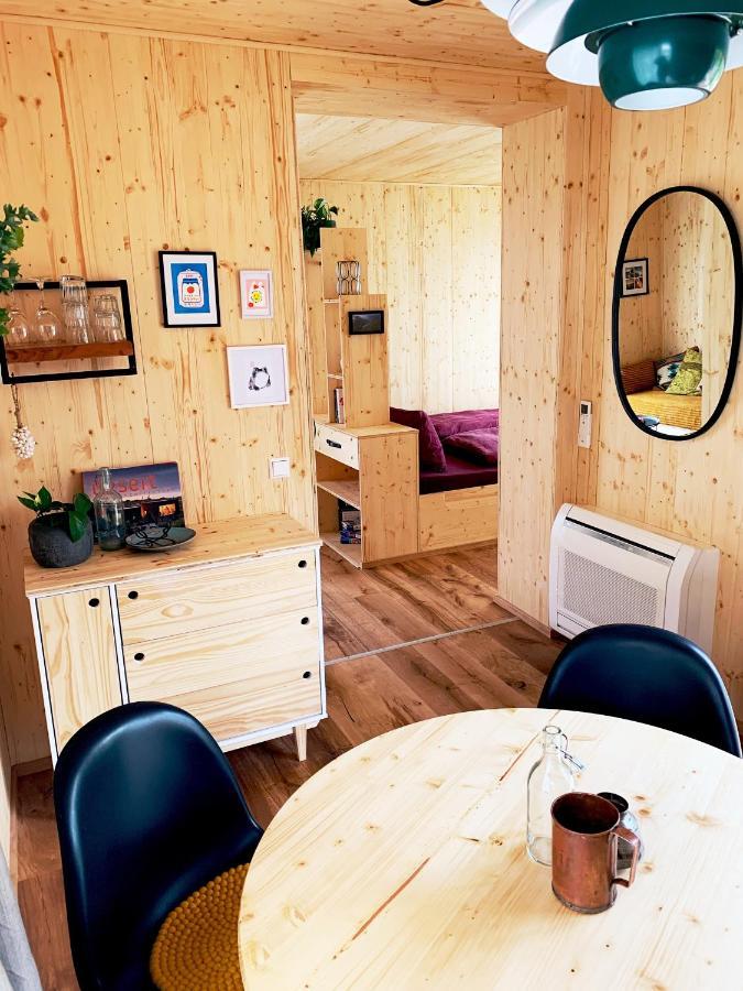 Hjem - Tiny Homes Direkt Am Wald Zwischen Allgaeu & Bodensee Bergatreute Exteriör bild