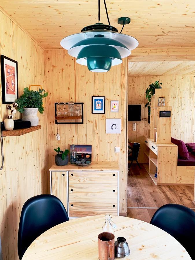 Hjem - Tiny Homes Direkt Am Wald Zwischen Allgaeu & Bodensee Bergatreute Exteriör bild
