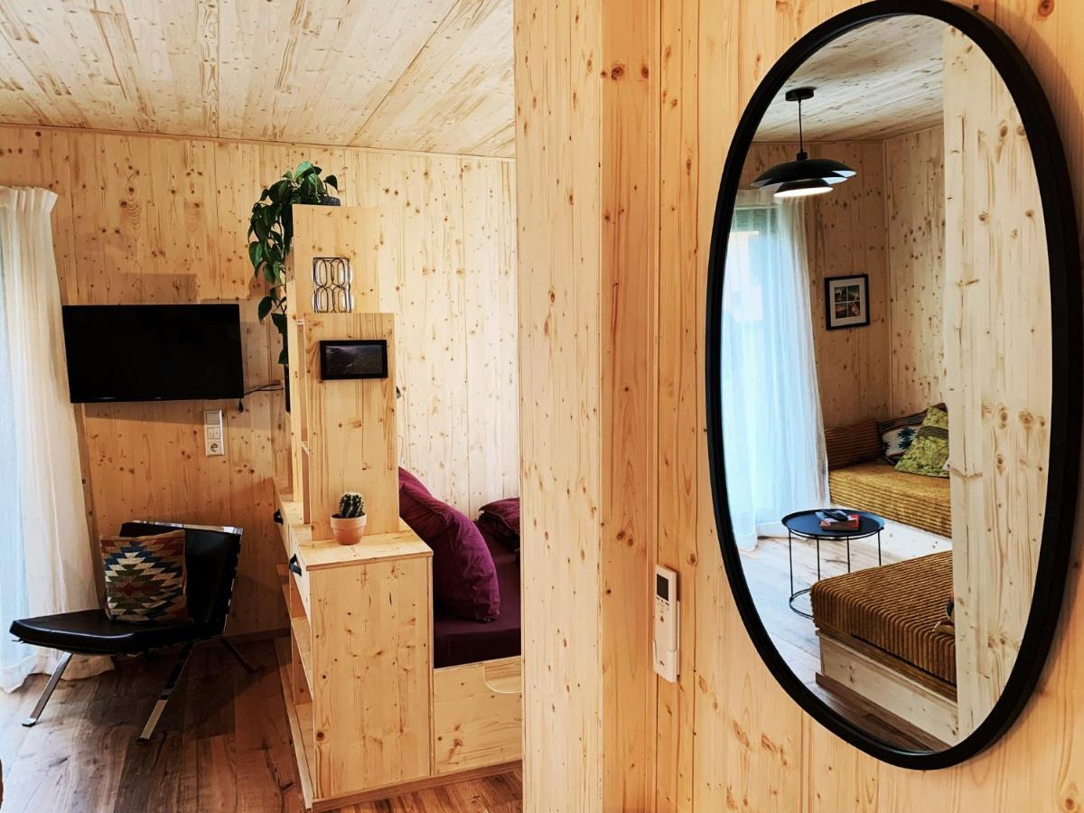 Hjem - Tiny Homes Direkt Am Wald Zwischen Allgaeu & Bodensee Bergatreute Exteriör bild
