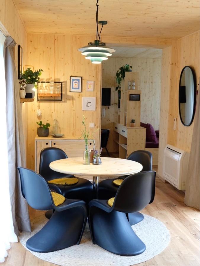 Hjem - Tiny Homes Direkt Am Wald Zwischen Allgaeu & Bodensee Bergatreute Exteriör bild