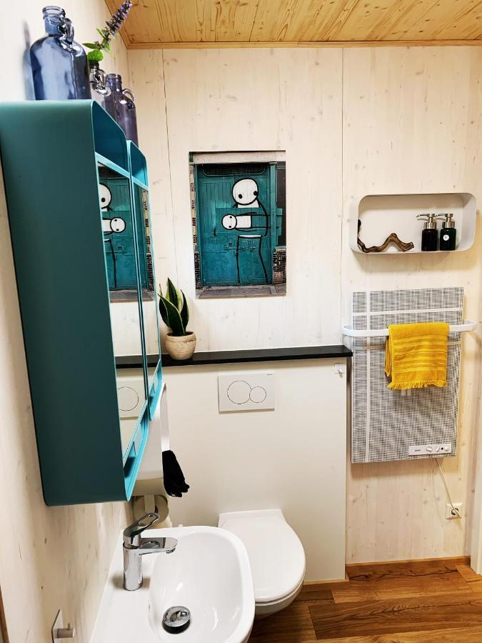 Hjem - Tiny Homes Direkt Am Wald Zwischen Allgaeu & Bodensee Bergatreute Exteriör bild