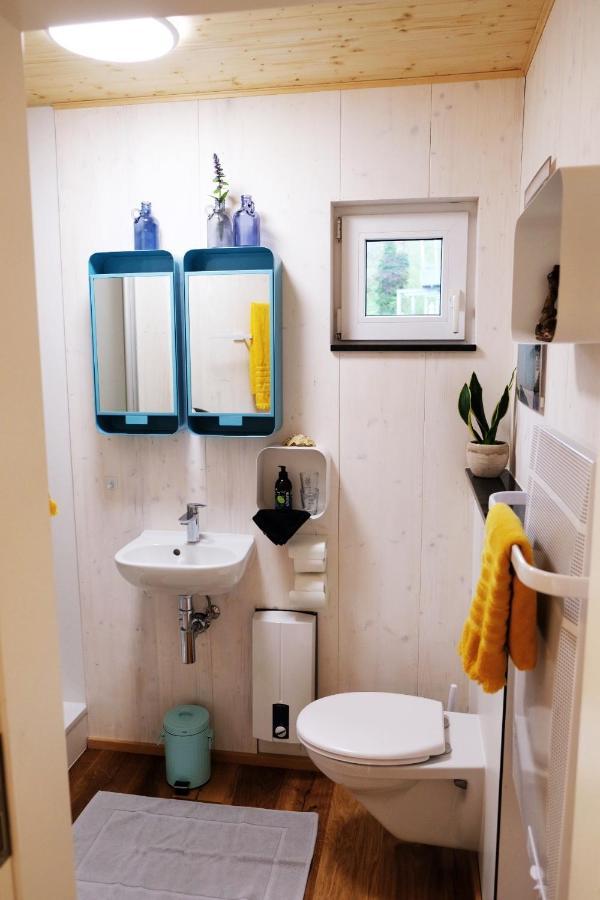 Hjem - Tiny Homes Direkt Am Wald Zwischen Allgaeu & Bodensee Bergatreute Exteriör bild