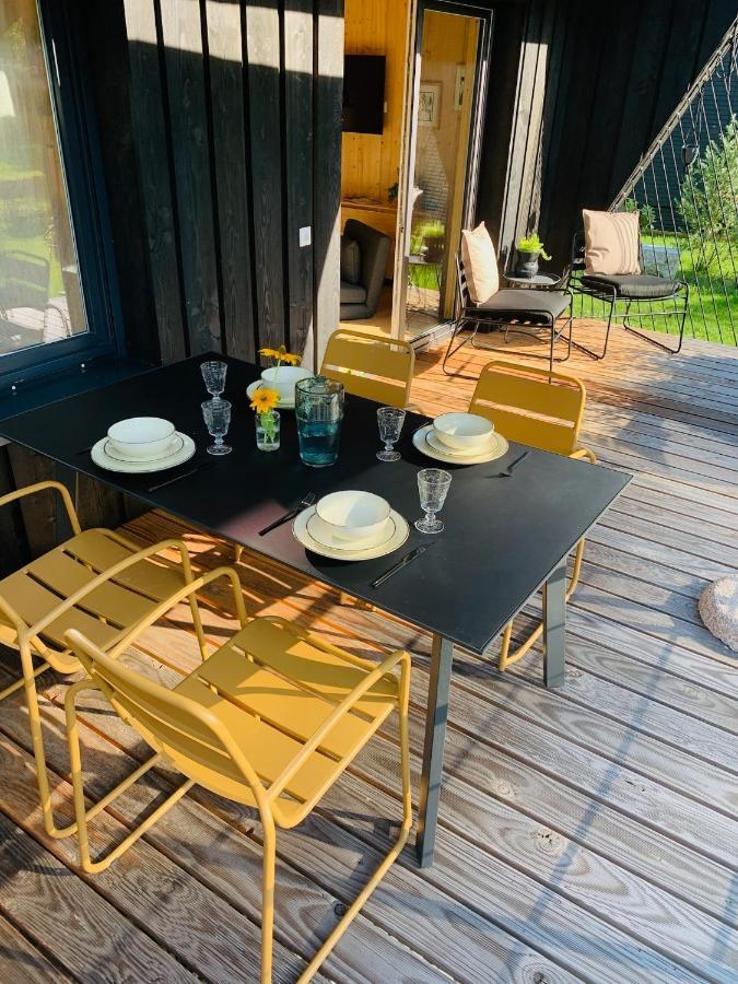 Hjem - Tiny Homes Direkt Am Wald Zwischen Allgaeu & Bodensee Bergatreute Exteriör bild