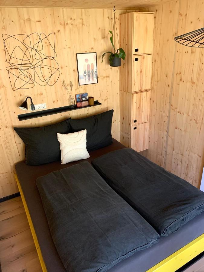 Hjem - Tiny Homes Direkt Am Wald Zwischen Allgaeu & Bodensee Bergatreute Exteriör bild