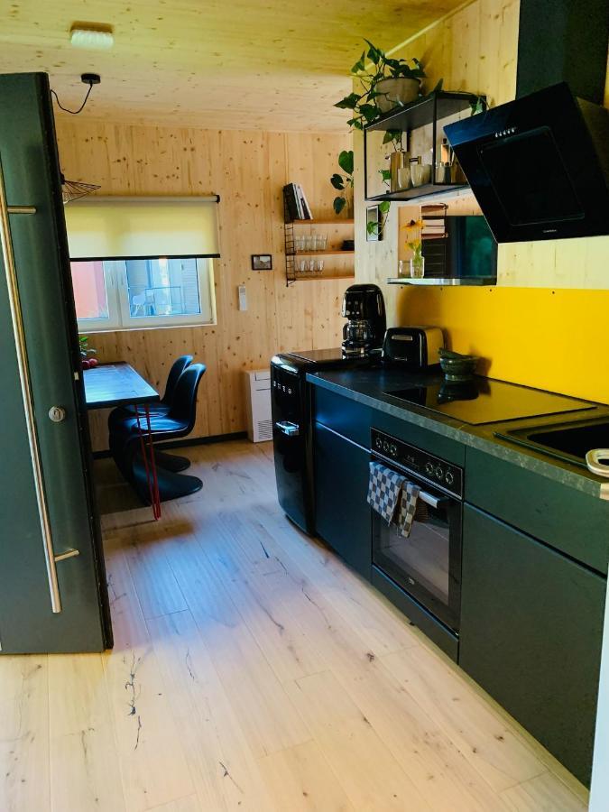 Hjem - Tiny Homes Direkt Am Wald Zwischen Allgaeu & Bodensee Bergatreute Exteriör bild