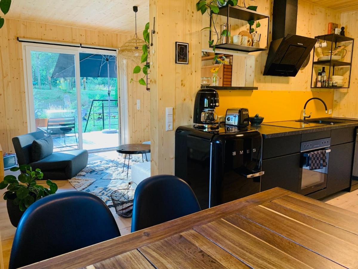 Hjem - Tiny Homes Direkt Am Wald Zwischen Allgaeu & Bodensee Bergatreute Exteriör bild