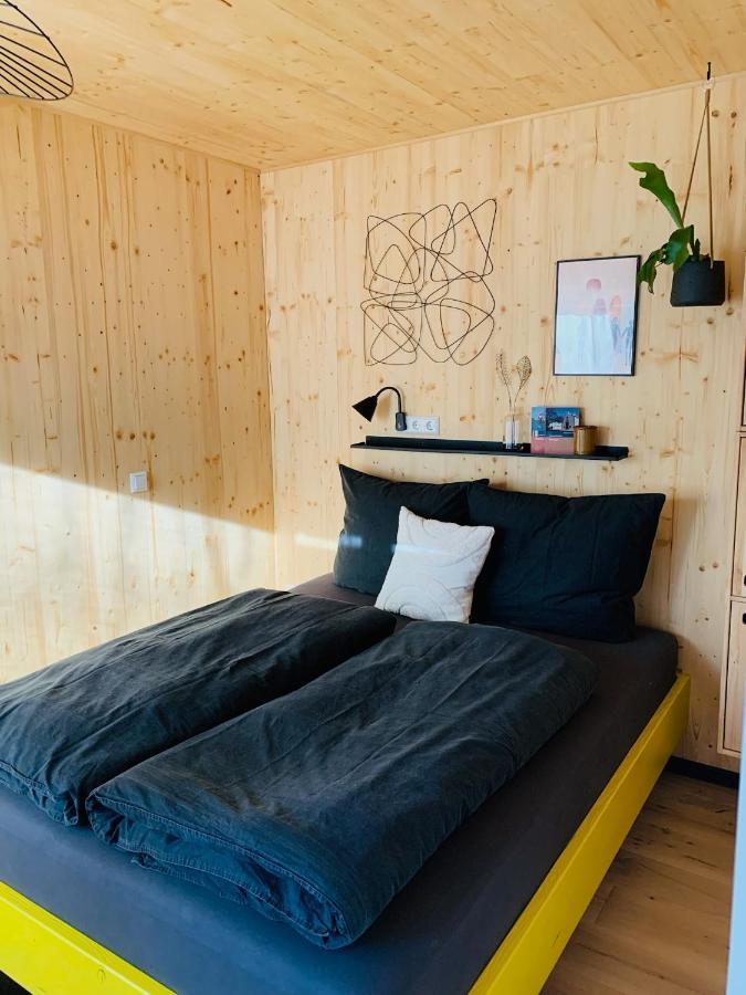 Hjem - Tiny Homes Direkt Am Wald Zwischen Allgaeu & Bodensee Bergatreute Exteriör bild