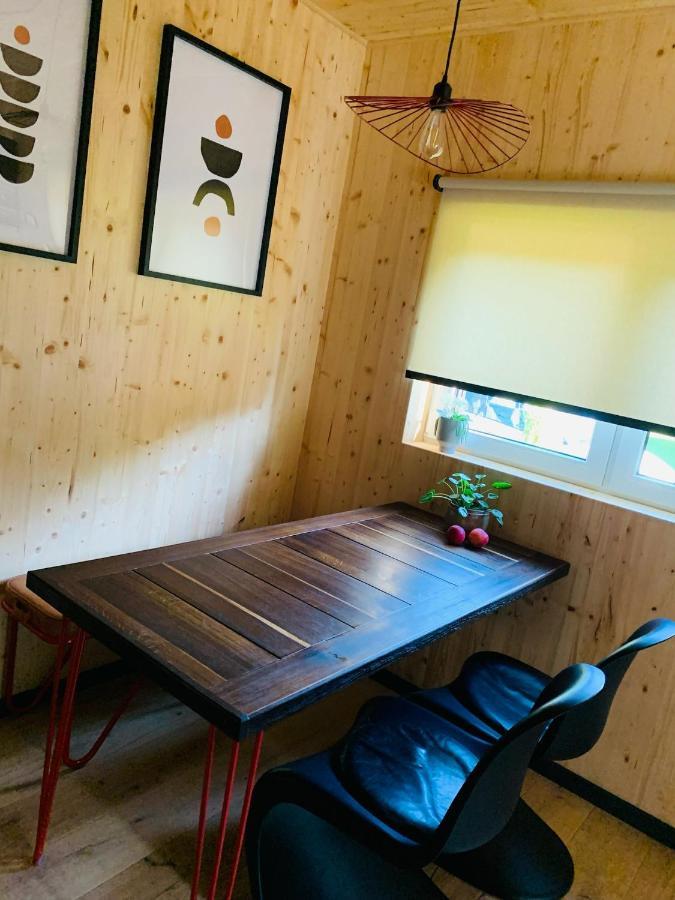 Hjem - Tiny Homes Direkt Am Wald Zwischen Allgaeu & Bodensee Bergatreute Exteriör bild