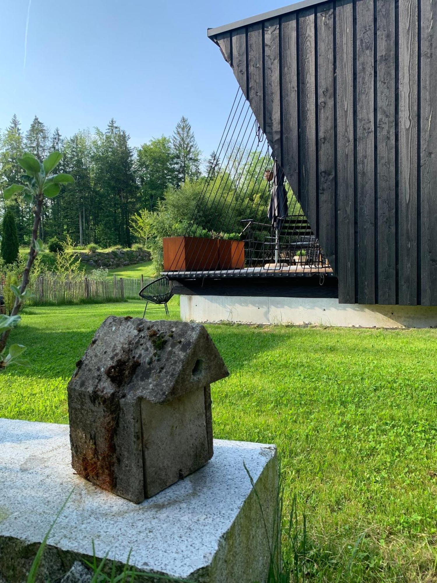 Hjem - Tiny Homes Direkt Am Wald Zwischen Allgaeu & Bodensee Bergatreute Exteriör bild